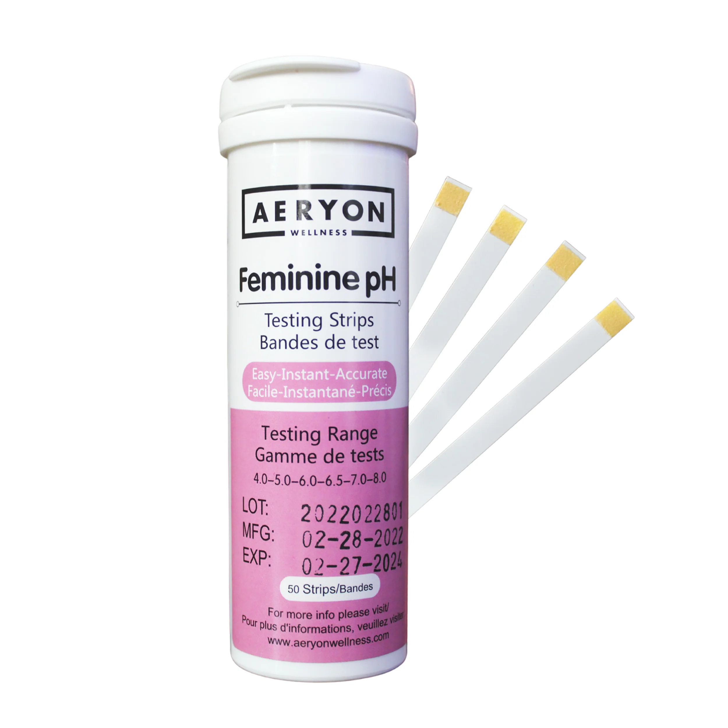 Aeryon Wellness - Feminine PH Testing Strip - Image 2