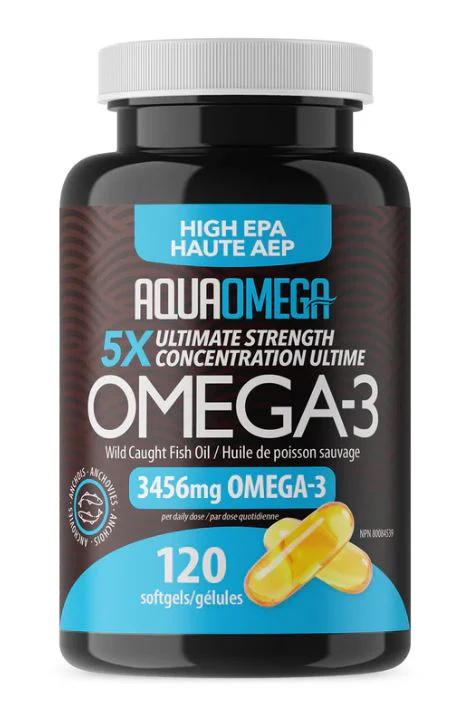 AquaOmega - 5X Ultimate Strength EPA Omega-3