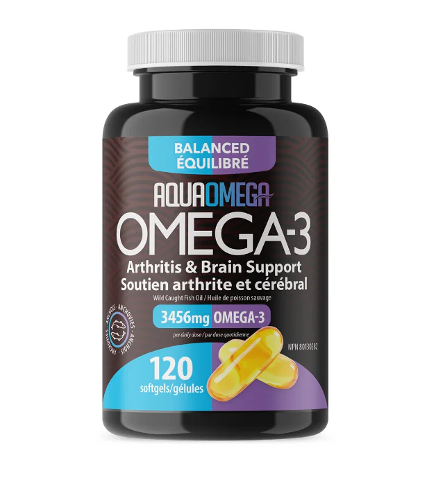 AquaOmega Arthritis & Brain Support 120 Sgels