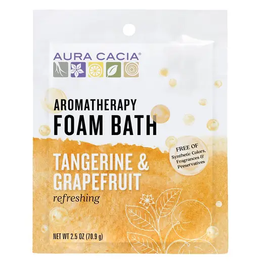 Aura Cacia - Tangerine & Grapefruit Foam Bath