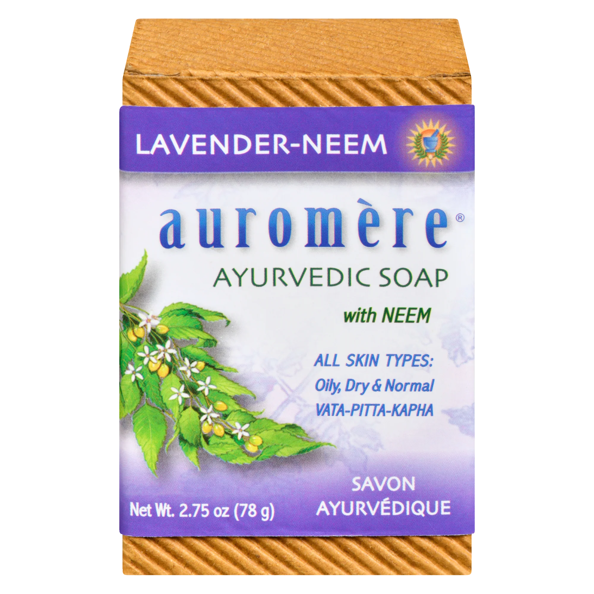 Auromere - Ayurvedic Soap Lavender-Neem