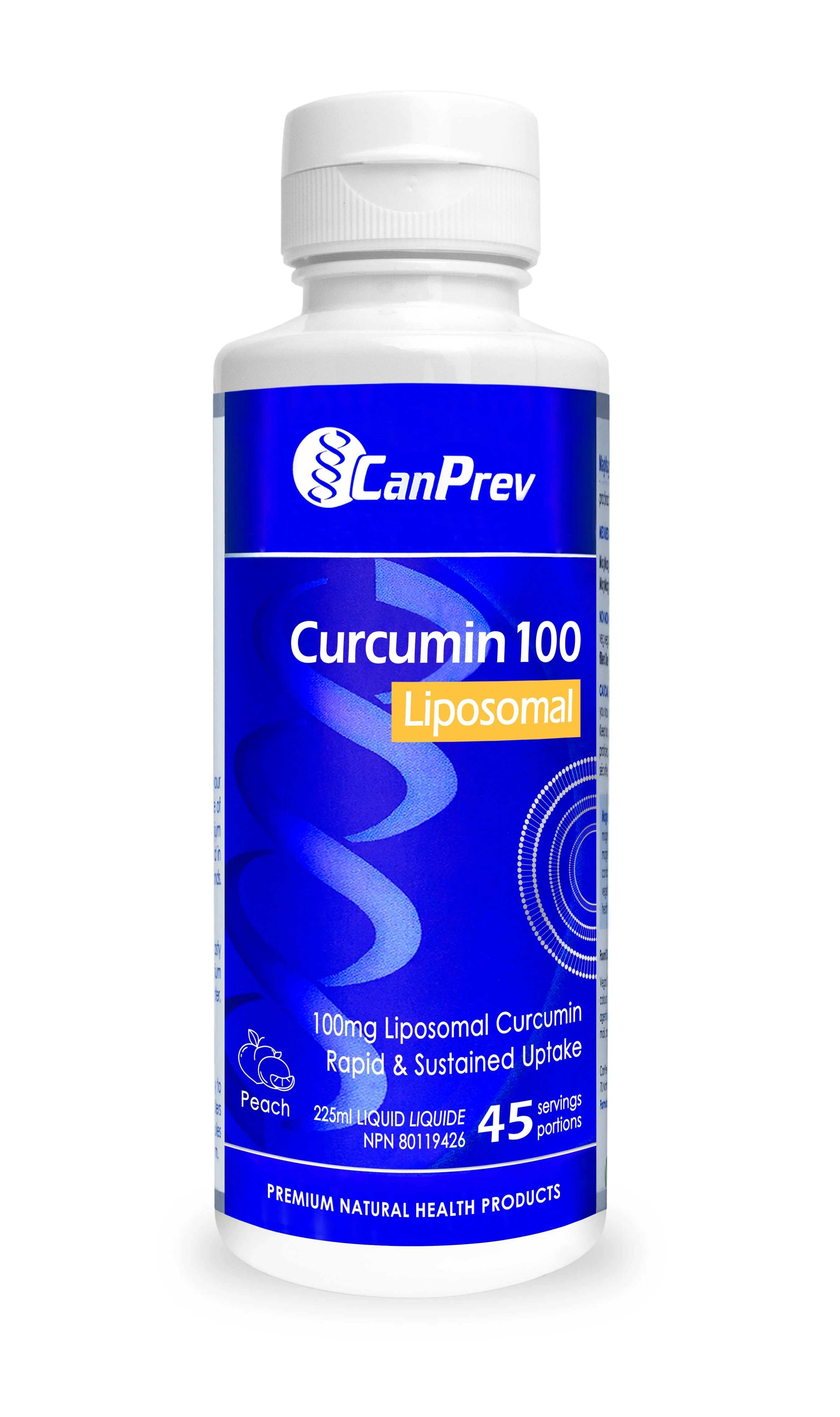 CanPrev - Liposomal Curcumin Peach