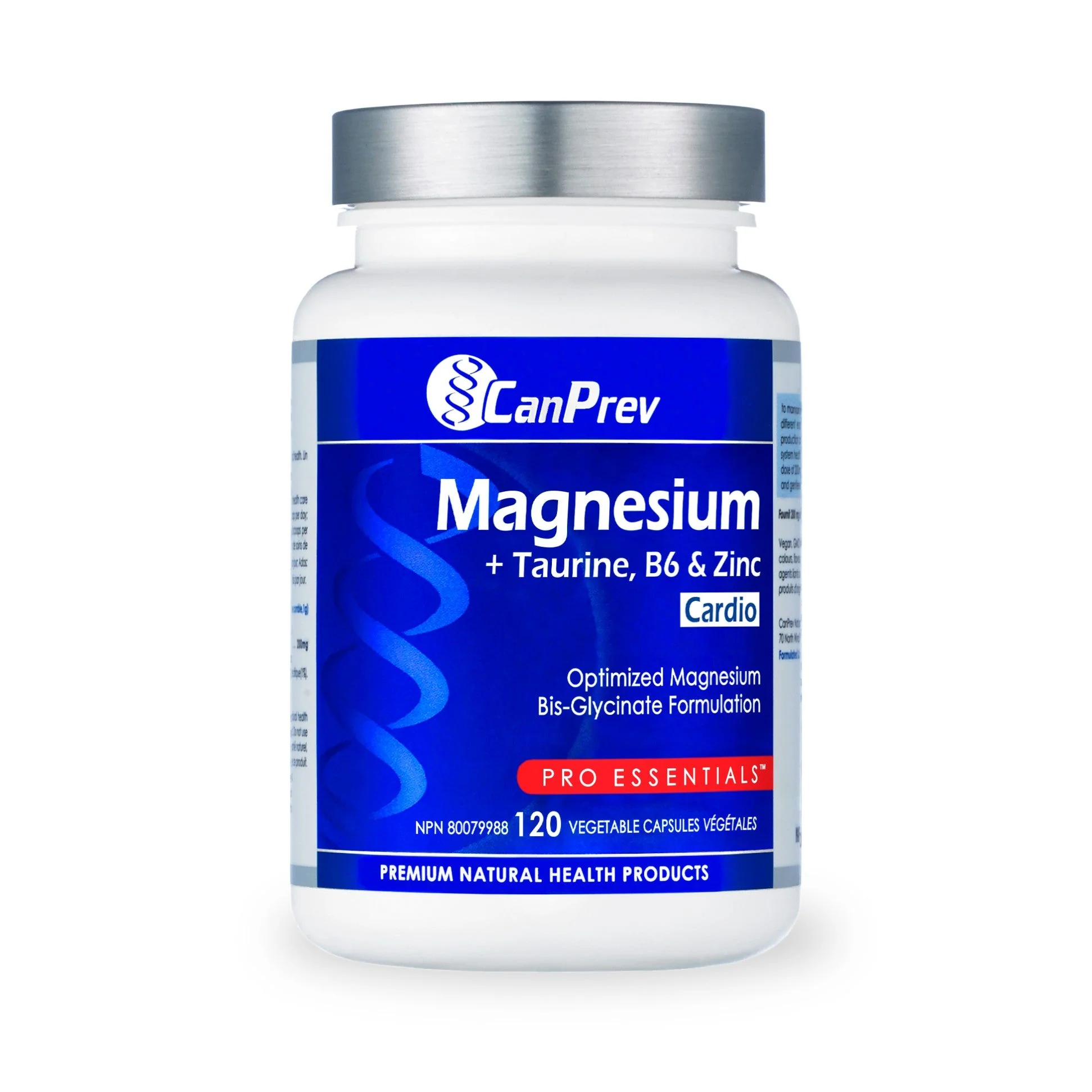 CanPrev - Magnesium + Taurine, B6 & Zinc for Cardio