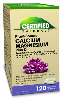 Certified Naturals - Plant-Source Calcium Magnesium Plus K2 - Image 2