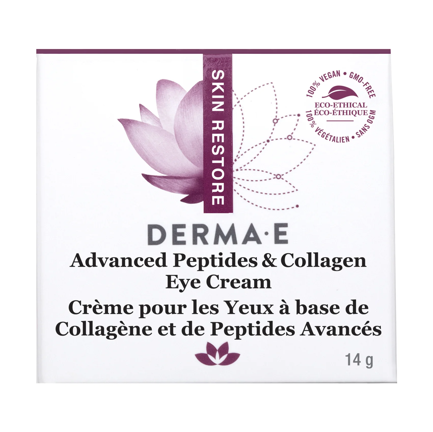 Derma E - Advanced Peptides & Flora-Collagen Eye Cream