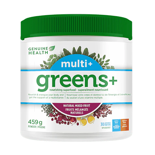 Genuine Health - Greens+ Multi+ Natural Mixed Fruit