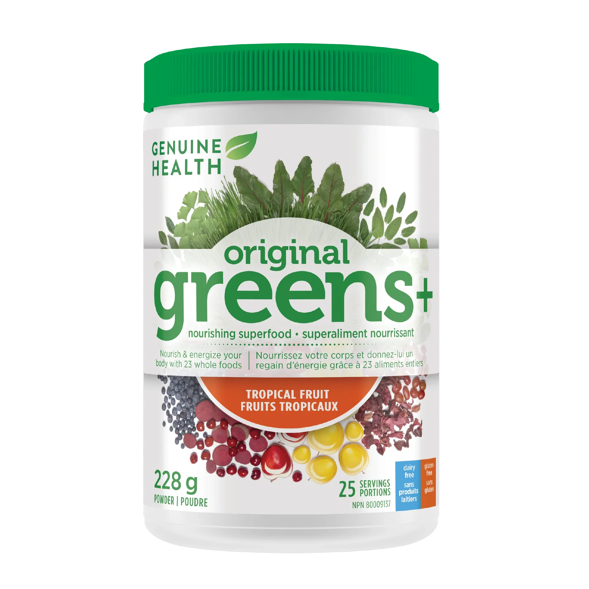 Genuine Health - Greens+ Tropical Fruit