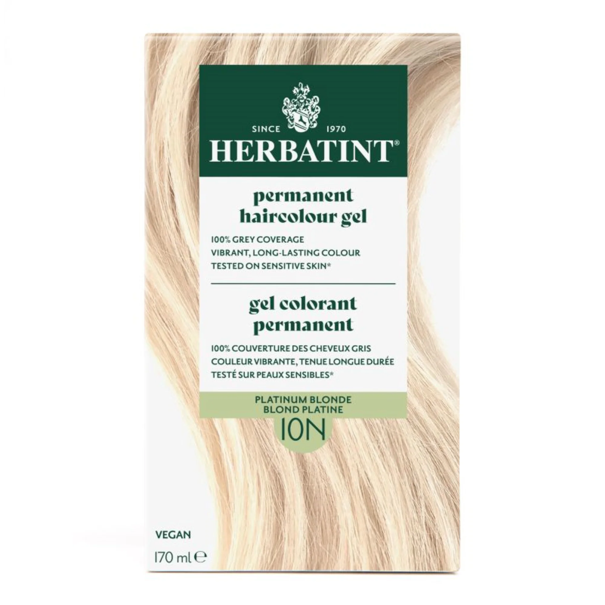 Herbatint - Permanent Hair Colour 10N Platinum Blonde