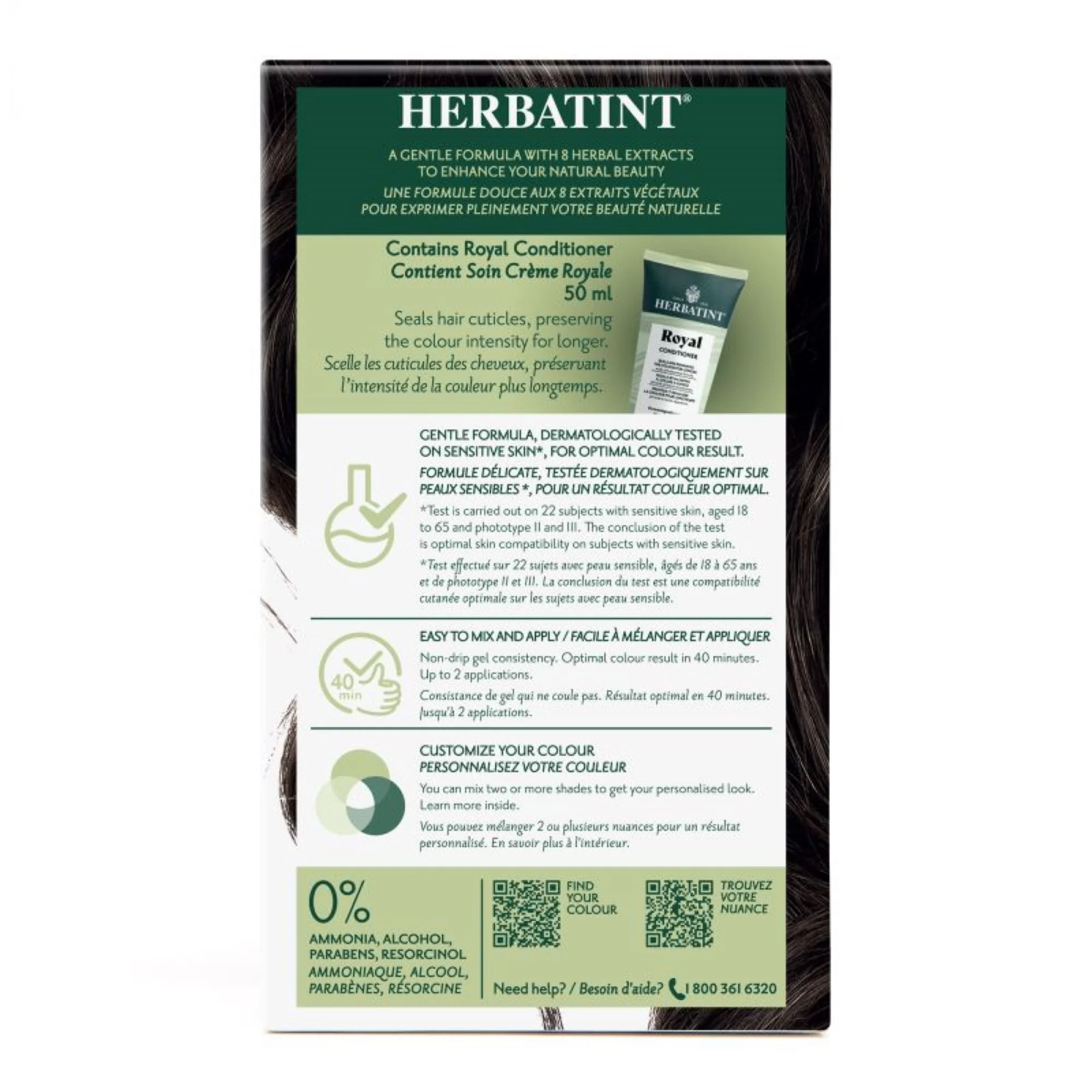 Herbatint - Permanent Hair Colour 4C Ash Chestnut - Image 2
