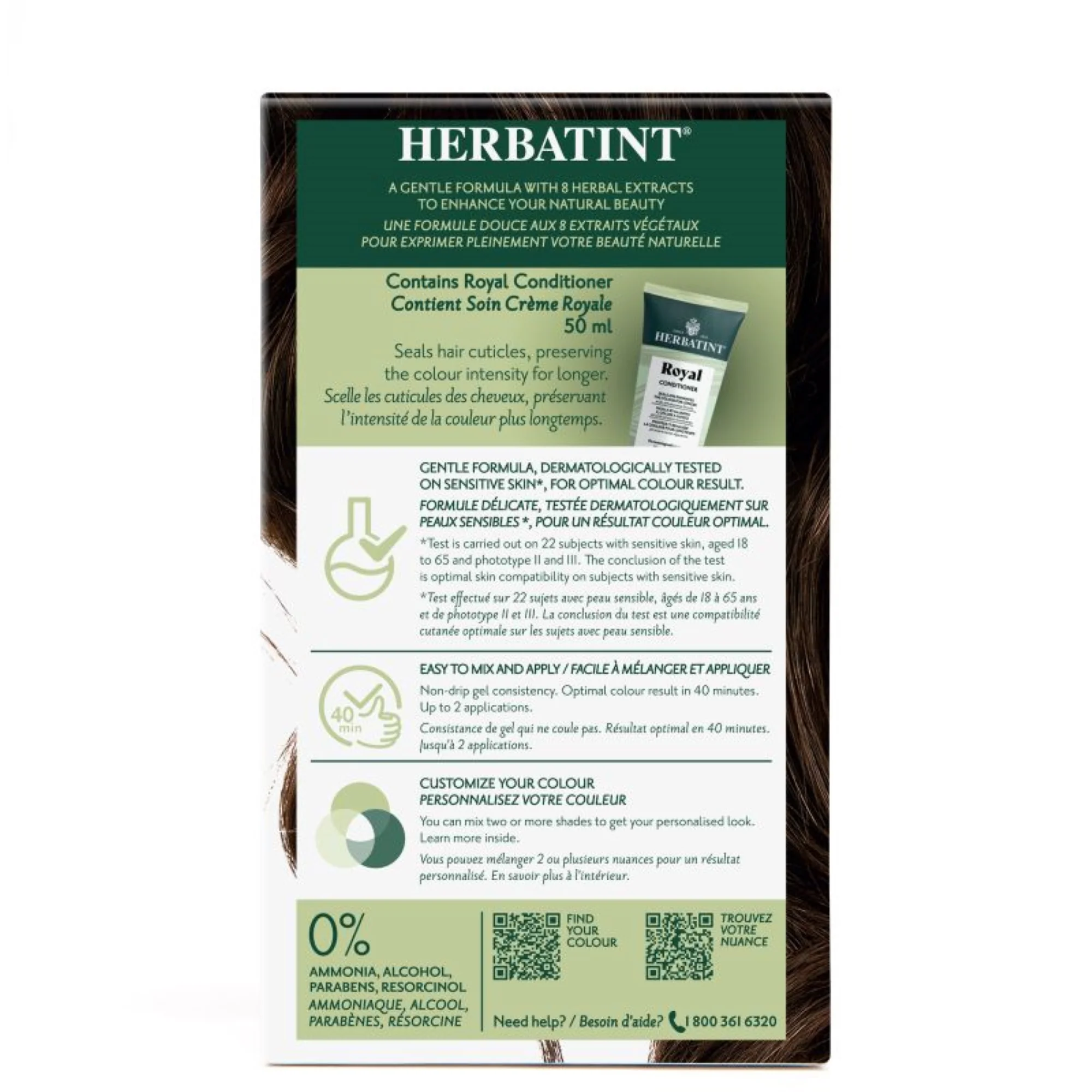 Herbatint - Permanent Hair Colour 4D Golden Chestnut - Image 2