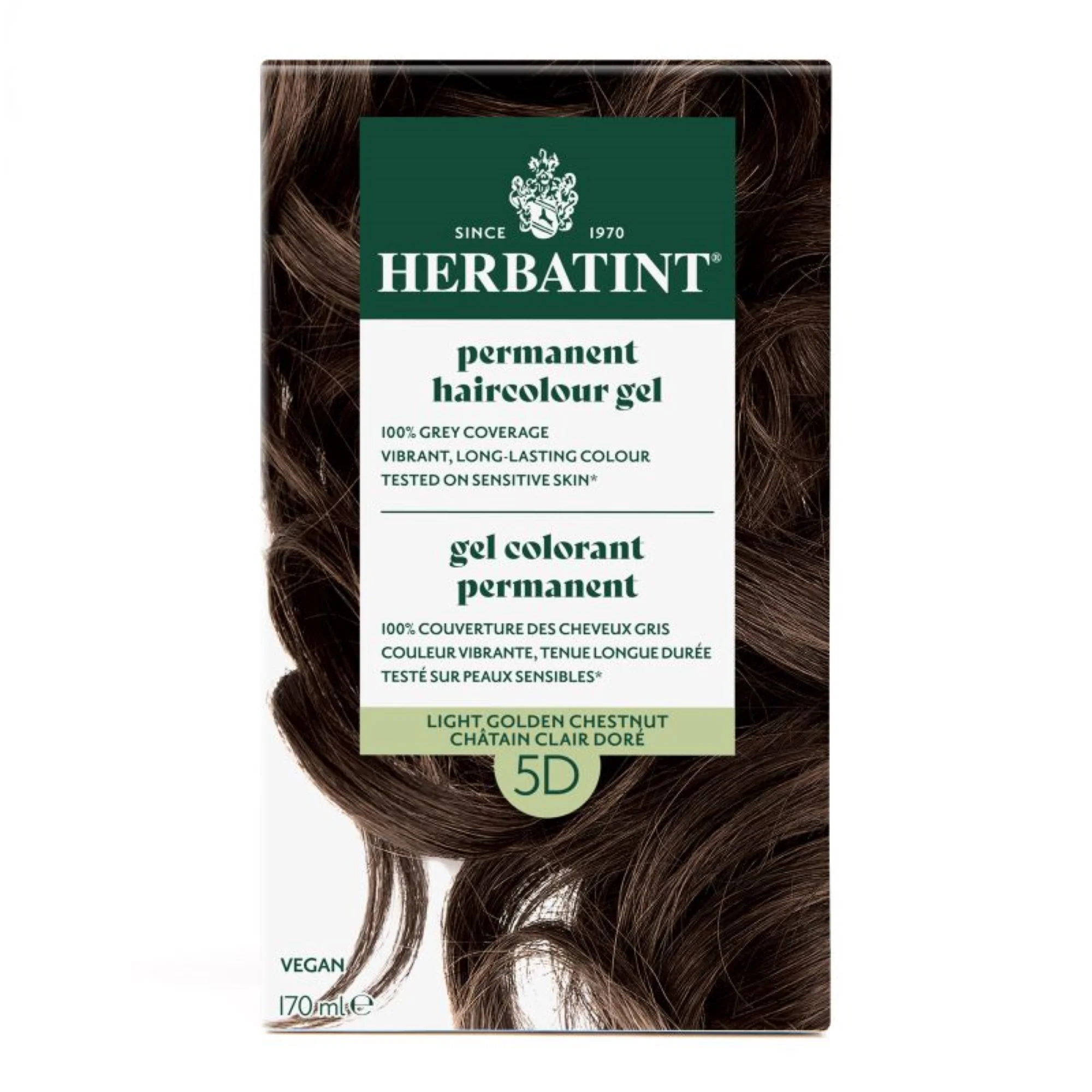Herbatint - Permanent Hair Colour 5D Light Golden Chestnut