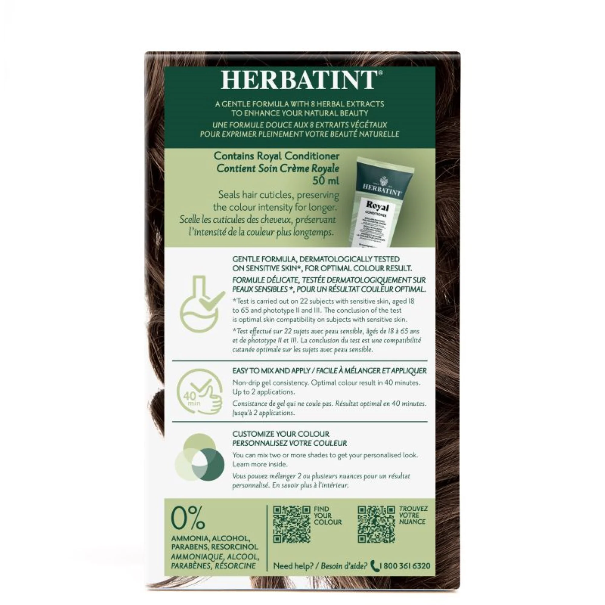 Herbatint - Permanent Hair Colour 5D Light Golden Chestnut - Image 2
