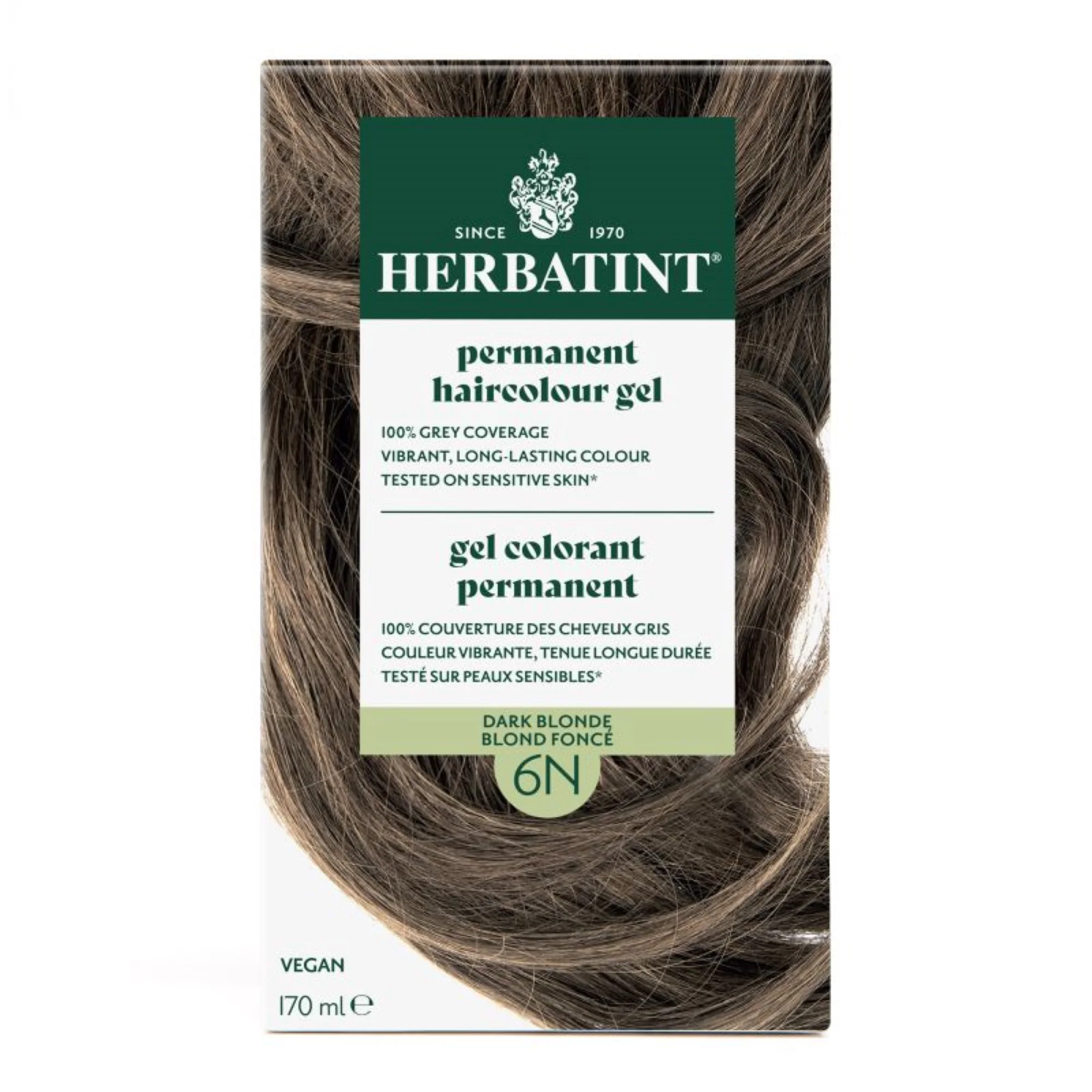 Herbatint - Permanent Hair Colour 6N Dark Blonde