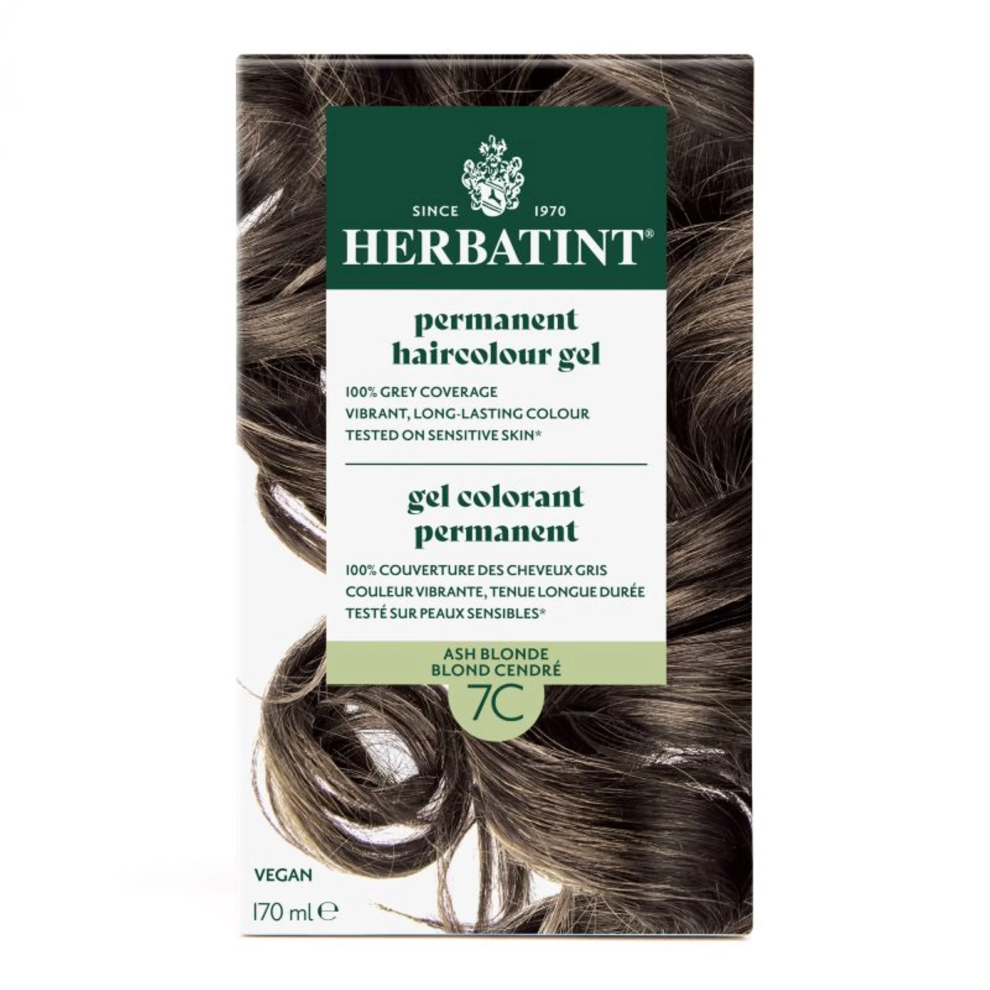 Herbatint - Permanent Hair Colour 7C Ash Blonde