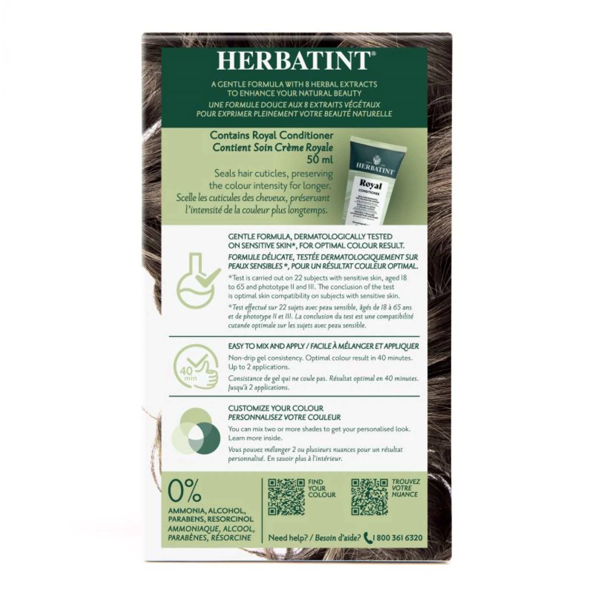 Herbatint - Permanent Hair Colour 7C Ash Blonde - Image 2
