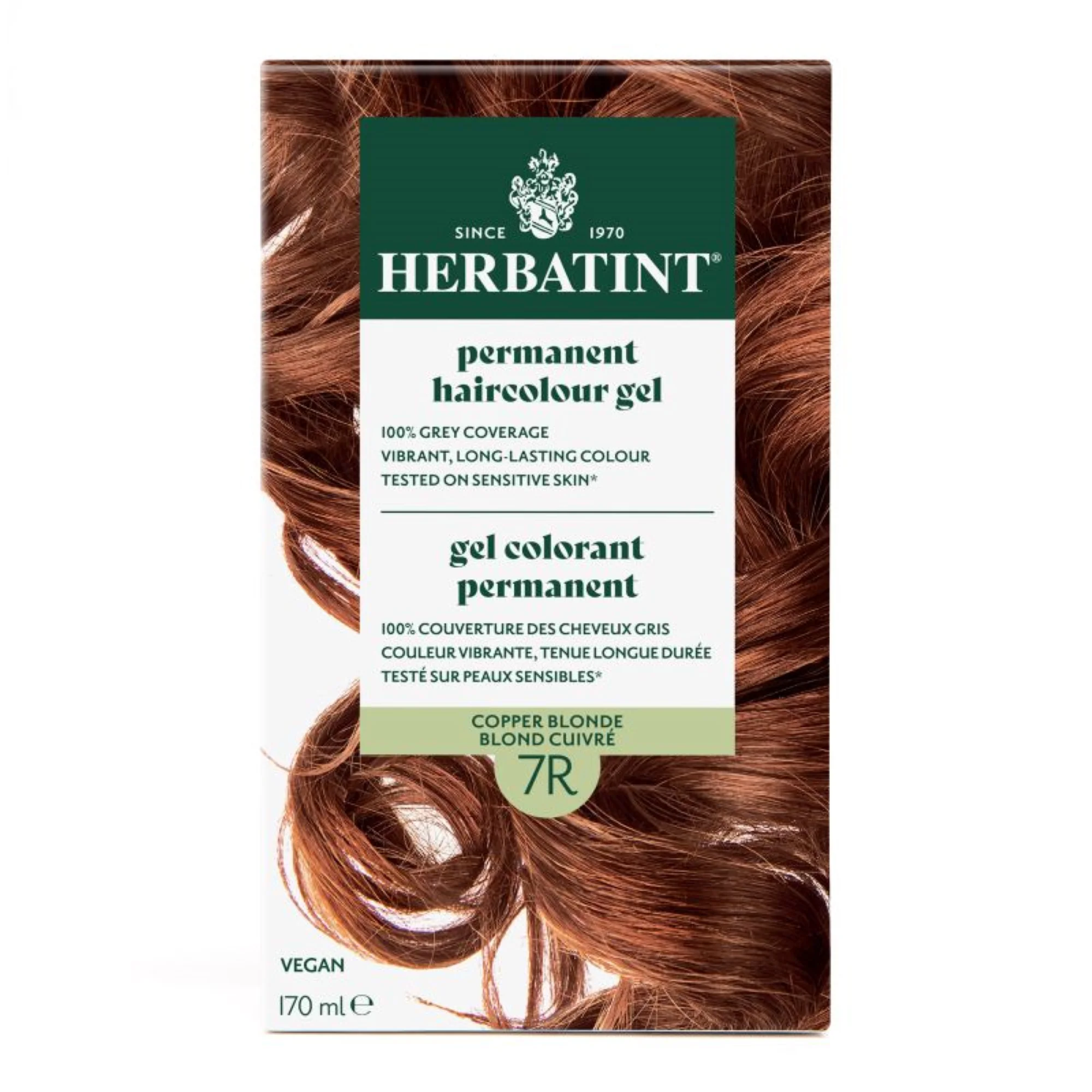 Herbatint - Permanent Hair Colour 7R Copper Blonde