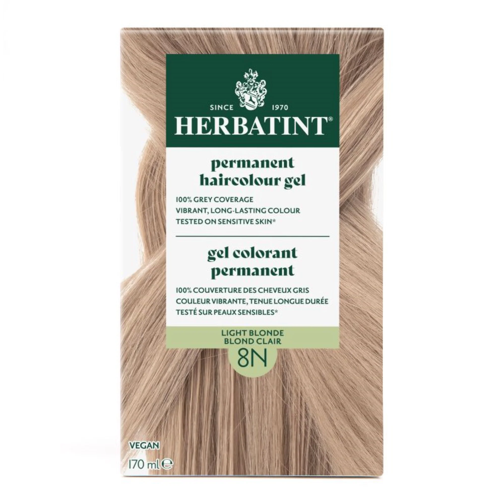 Herbatint - Permanent Hair Colour 8N Light Blonde
