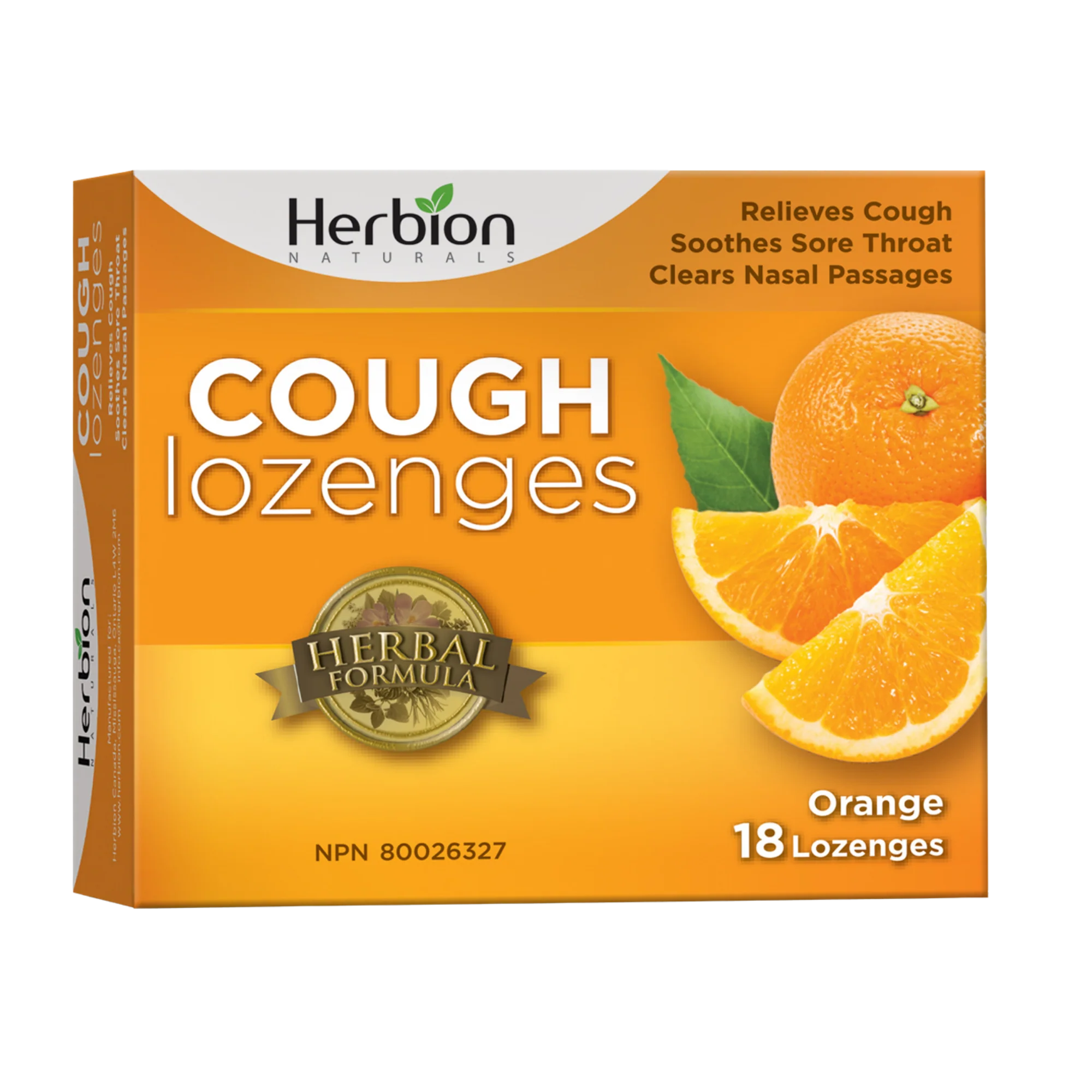 Herbion - Cough Lozenges Orange