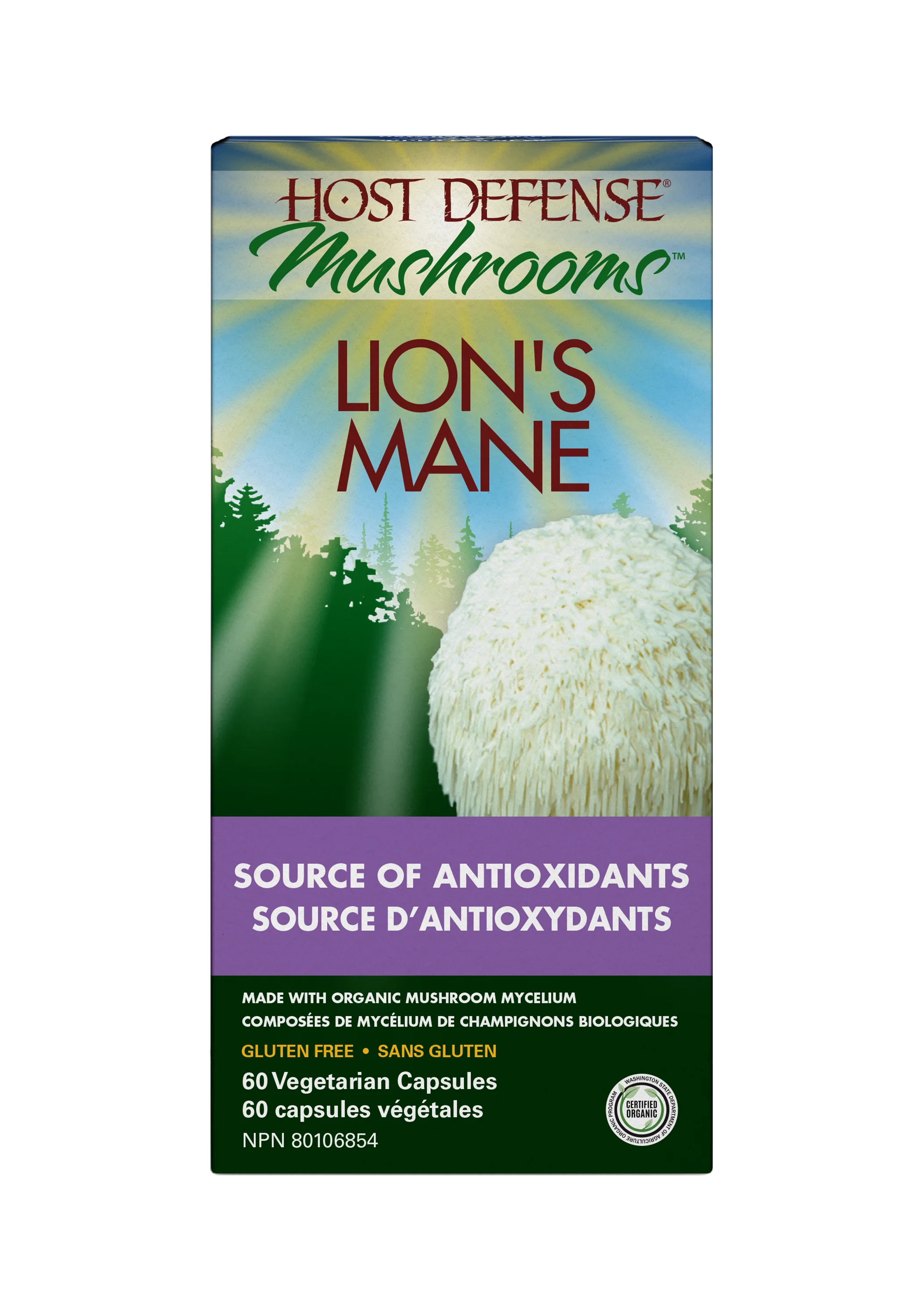 Host Defense - Lion's Mane Organic Mushroom