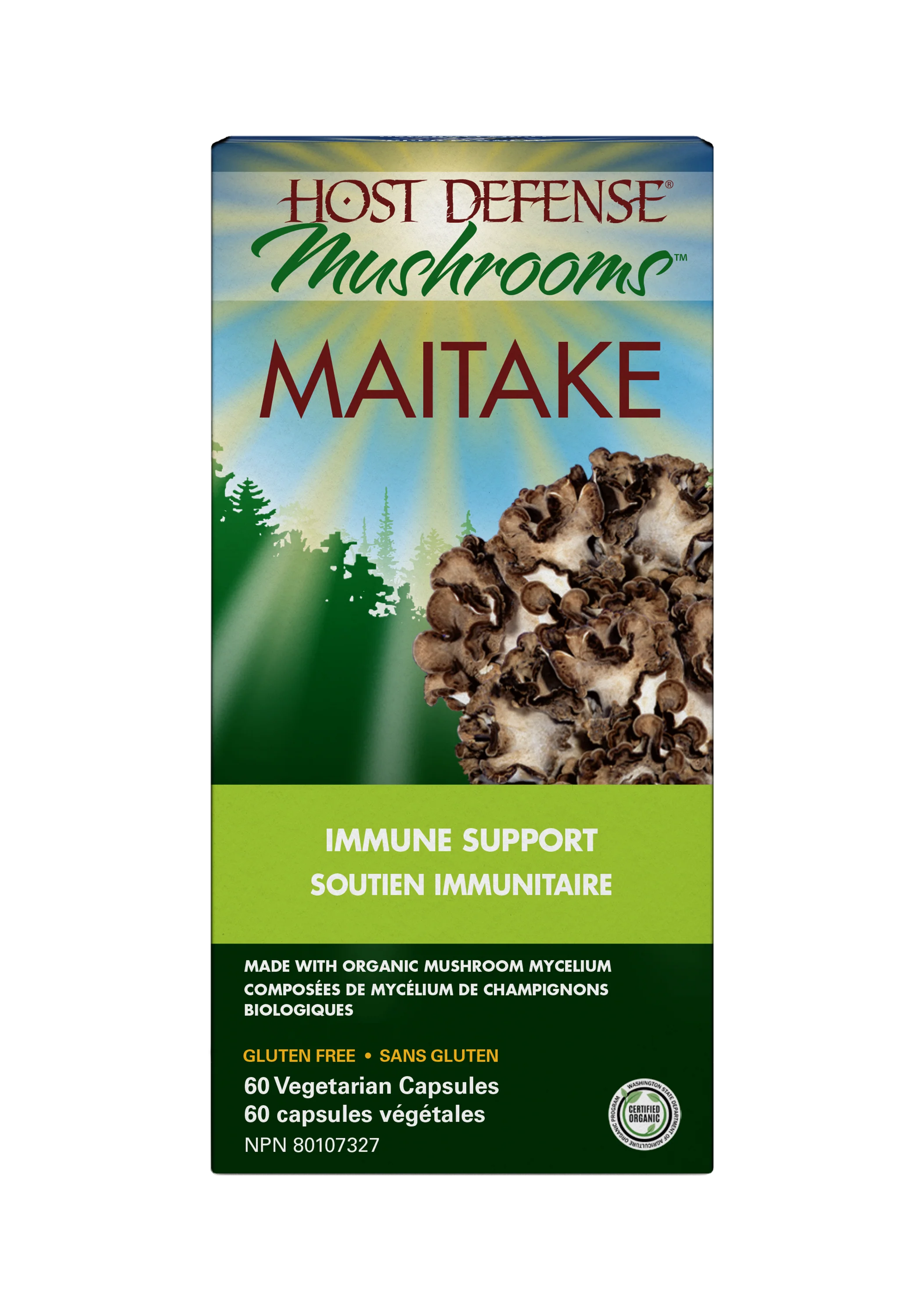 Host Defense - Maitake Organic Mushroom