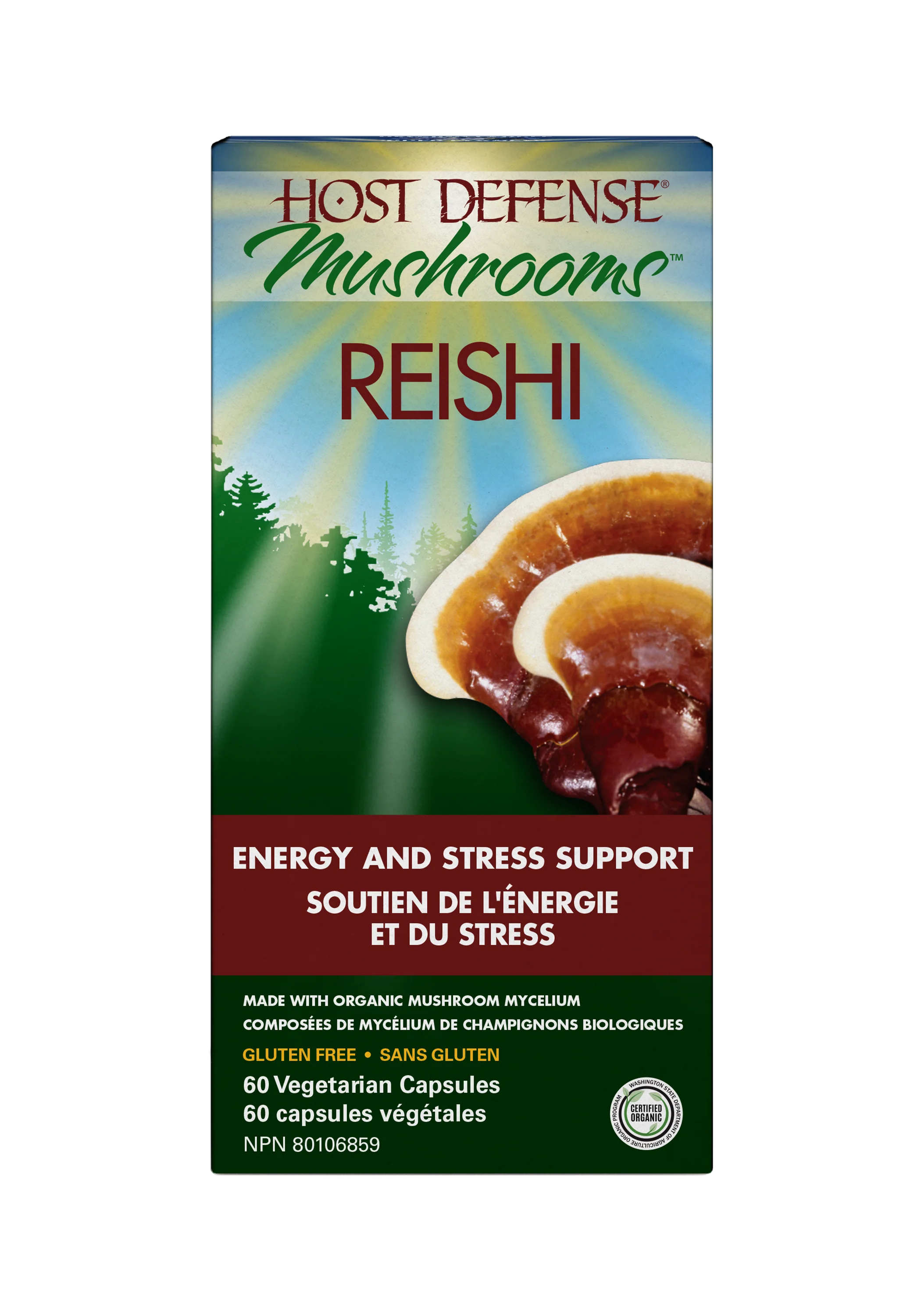 Host Defense - Reishi Organic Mushroom