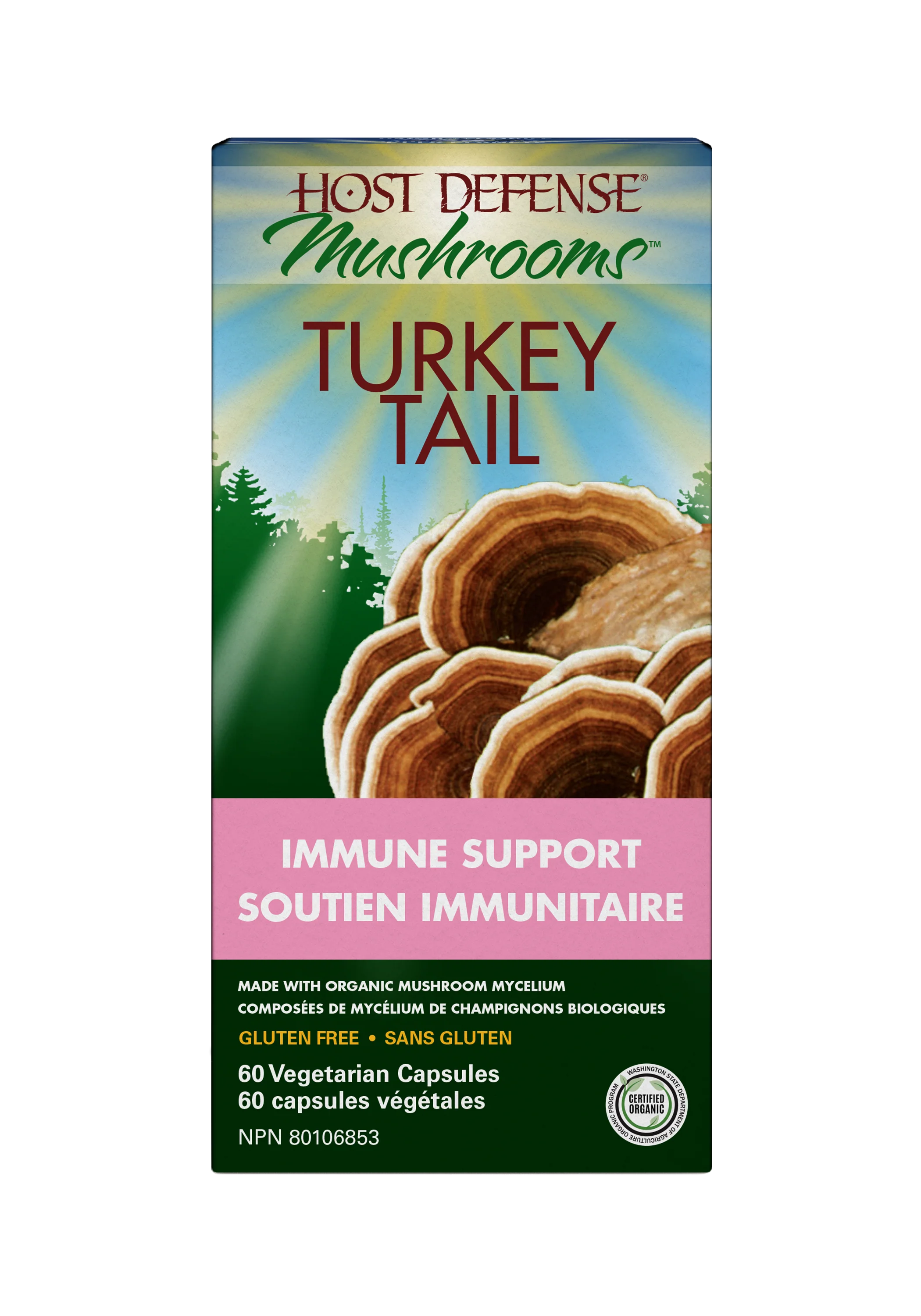 Host Defense - Turkey Tail Organic Mushroom