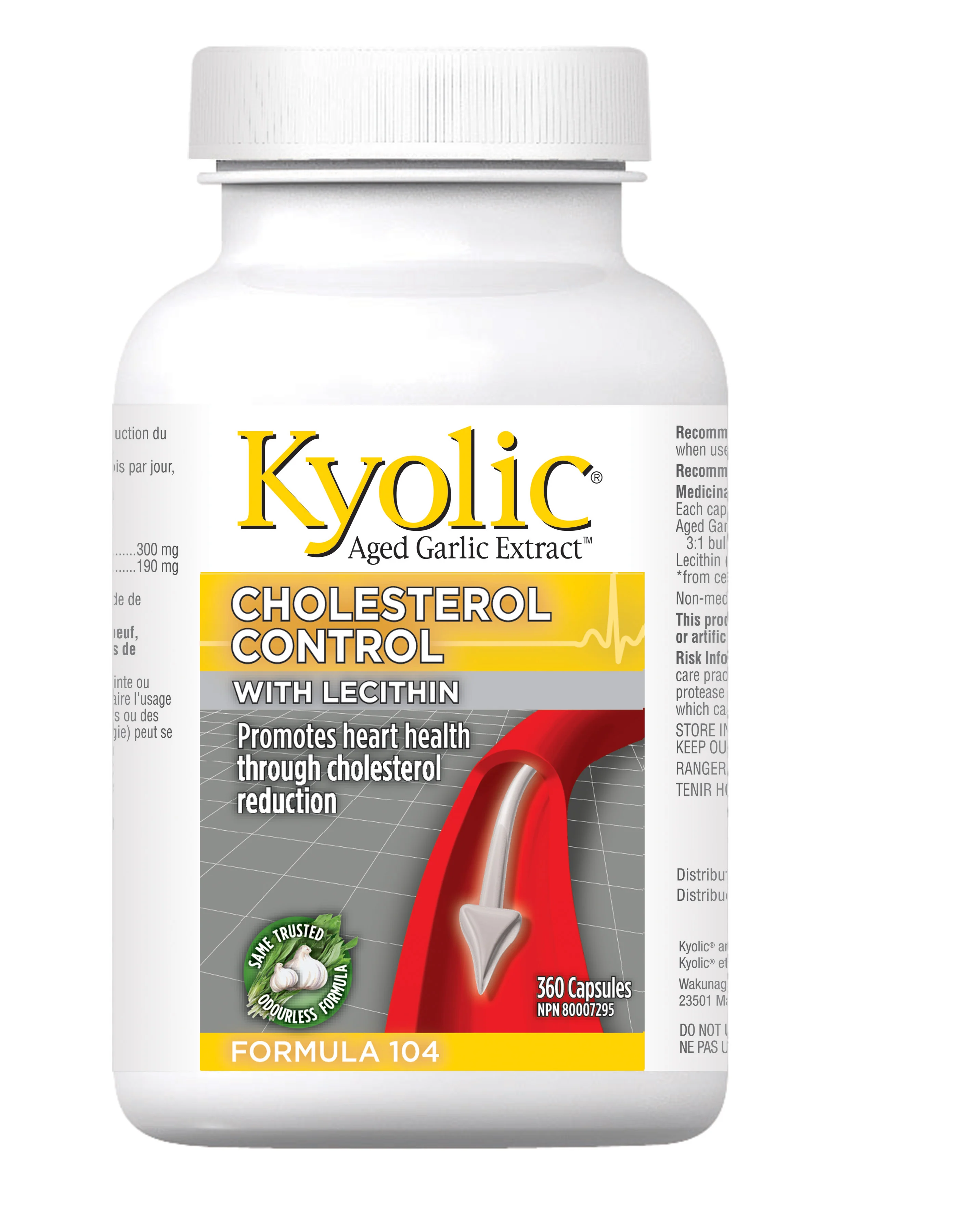 Kyolic - Formula 104 Cholesterol Control - Image 3