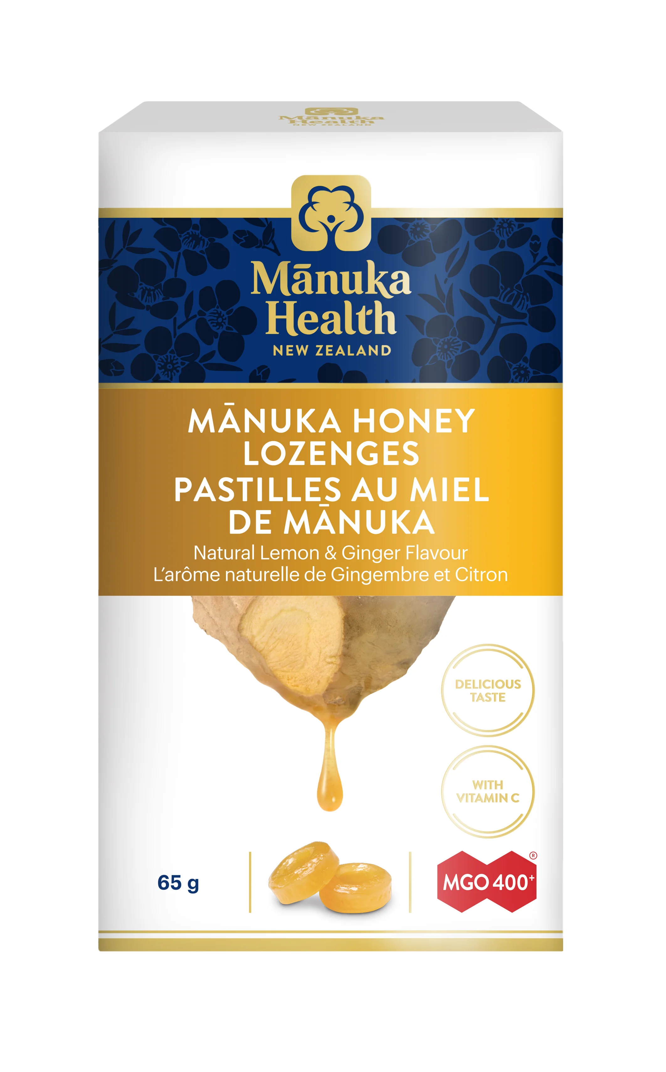 Manuka Health - Manuka Honey Lozenges Lemon & Ginger