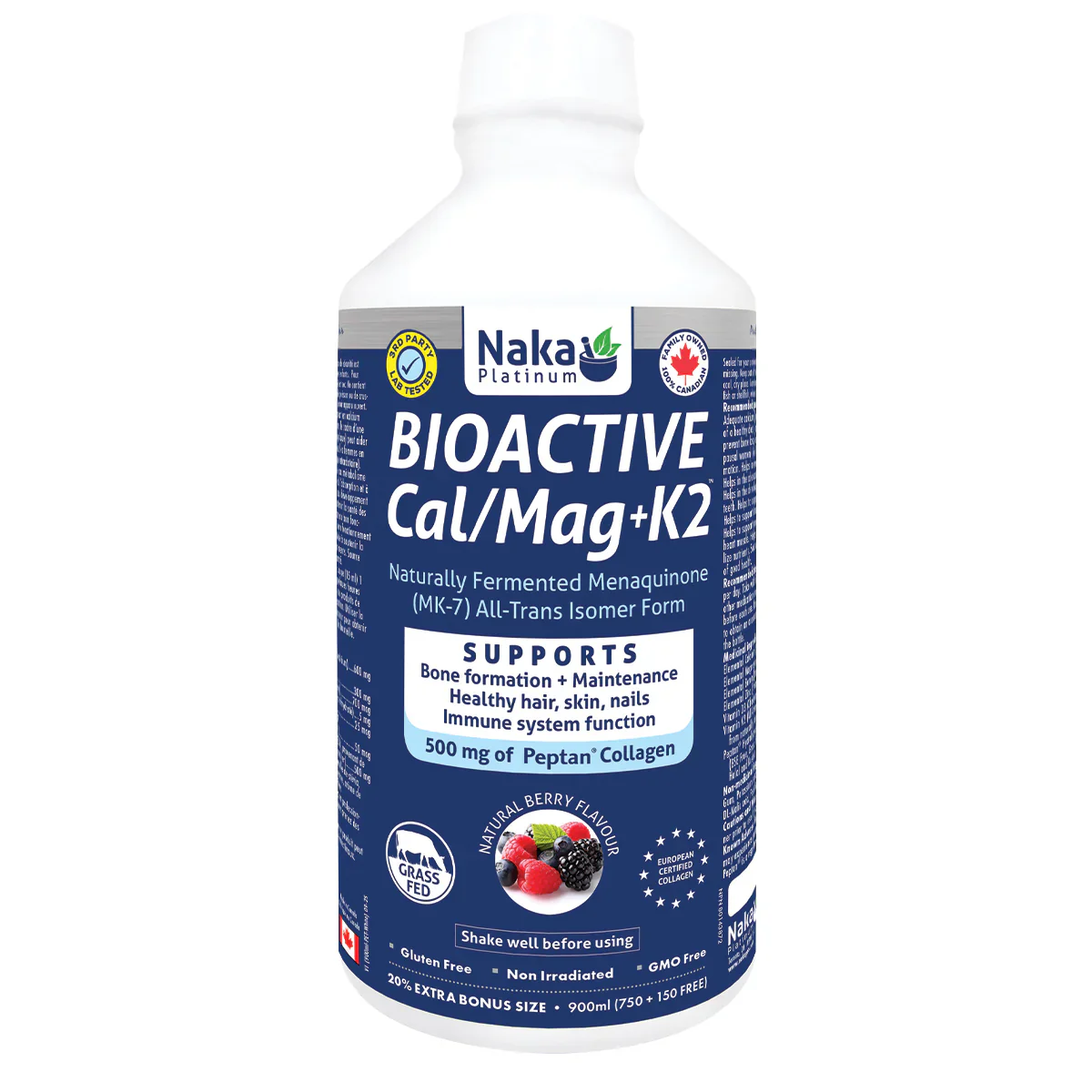 Naka - BioActive Cal Mag w/K2