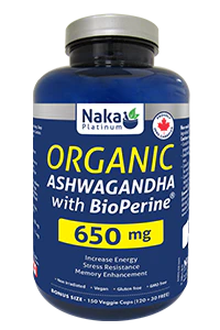 Naka - Ashwagandha Organic w/BioPerine