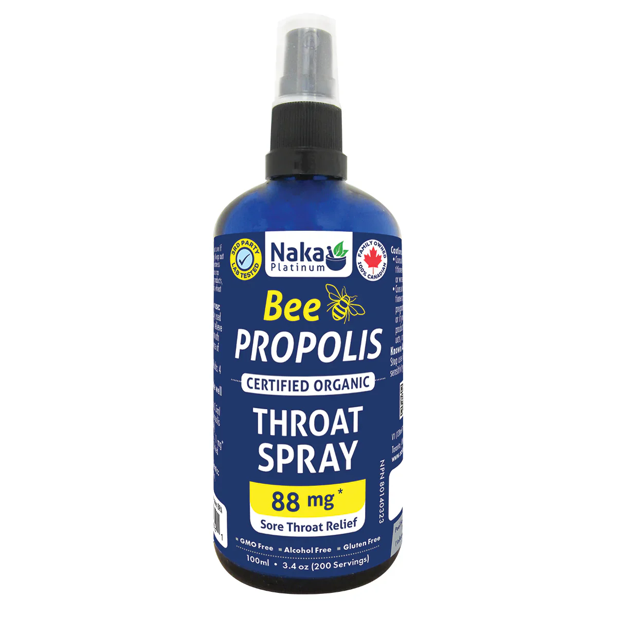 Naka - Bee Propolis Throat Spray