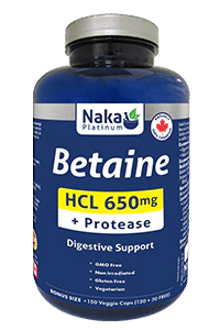 Naka - Betaine HCL 650mg