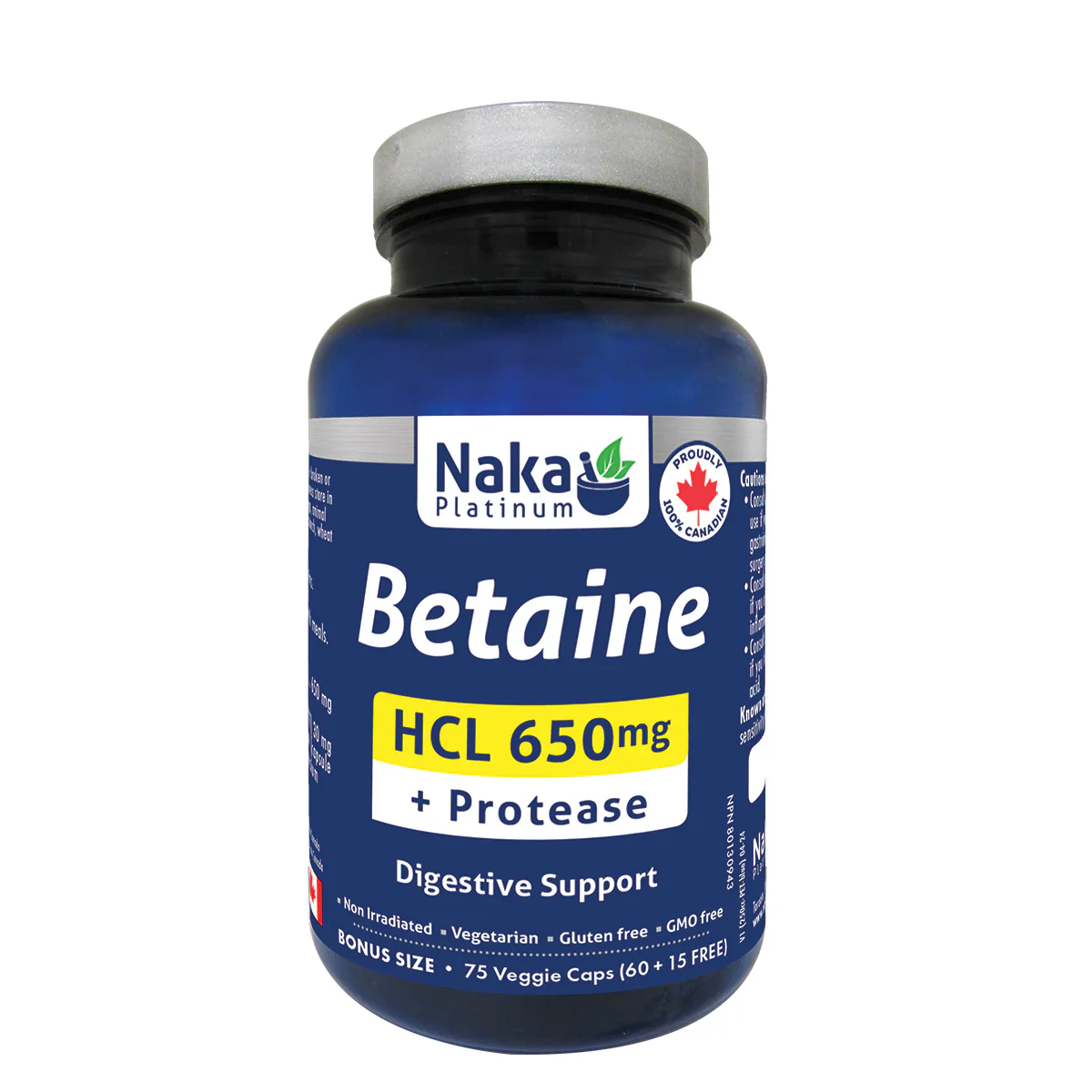 Naka - Betaine HCL 650mg - Image 2
