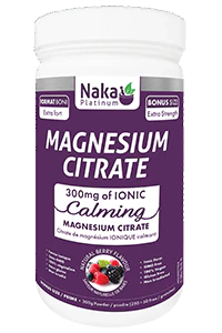Naka - Calming Magnesium Citrate - Natural Berry*