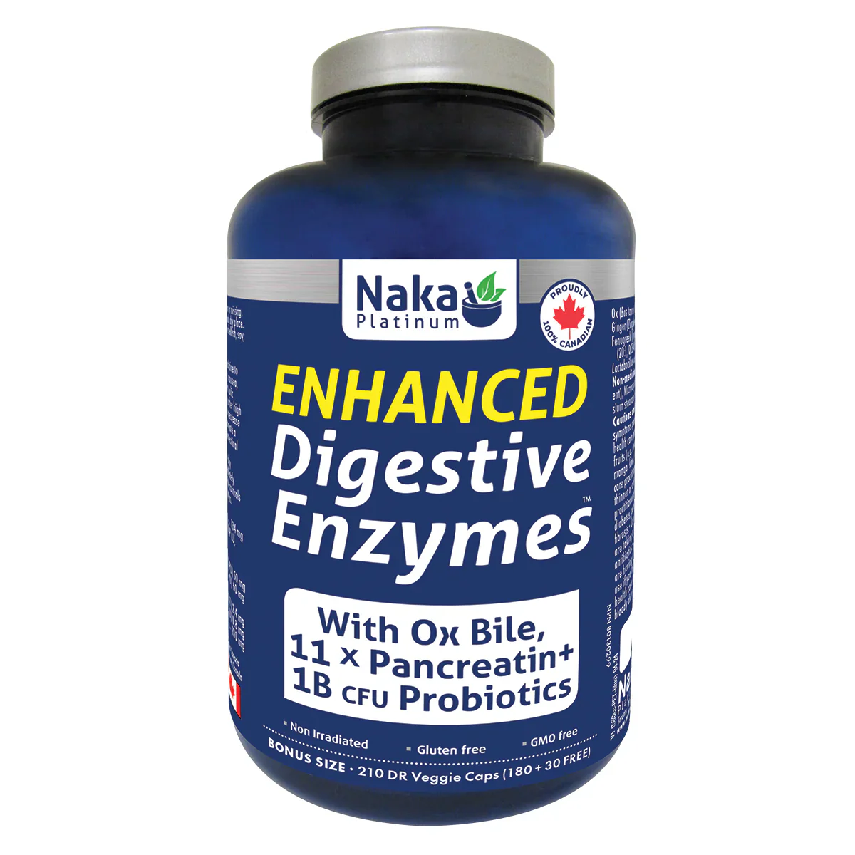 Naka - Enhanced Digestive Enzymes w/Ox Bile