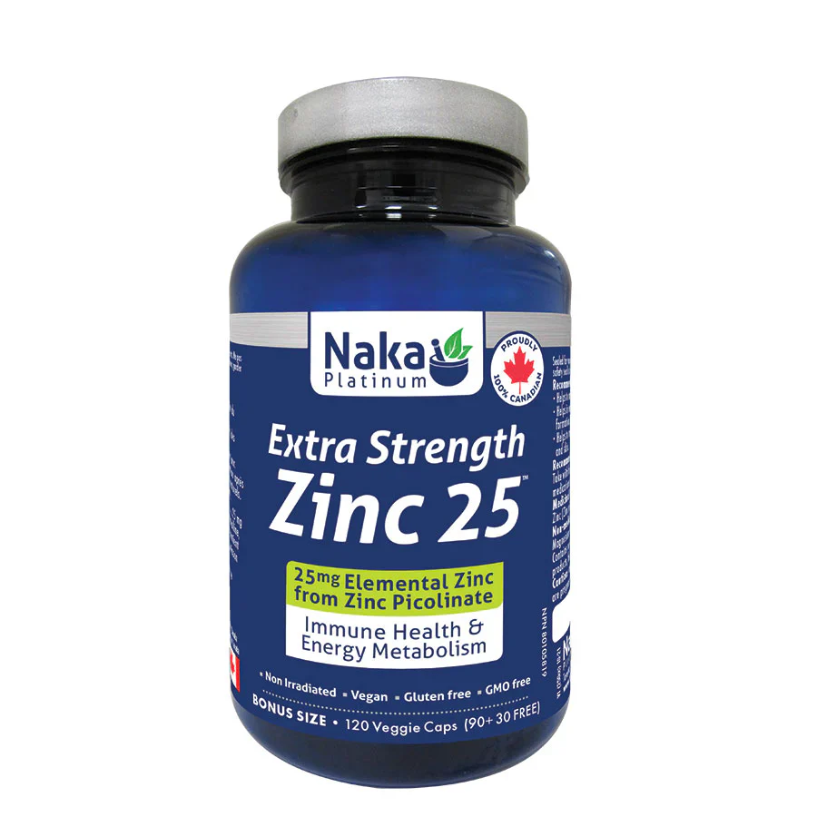 Naka - Extra Strength Zinc Picolinate 25 - Bonus Size** - Image 2