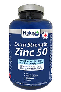 Naka - Extra Strength Zinc Bisglycinate 50