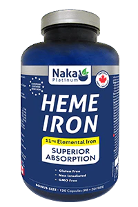 Naka - Heme Iron - 120 caps**