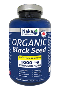 Naka - Black Seed Organic Extra Strength 1000mg