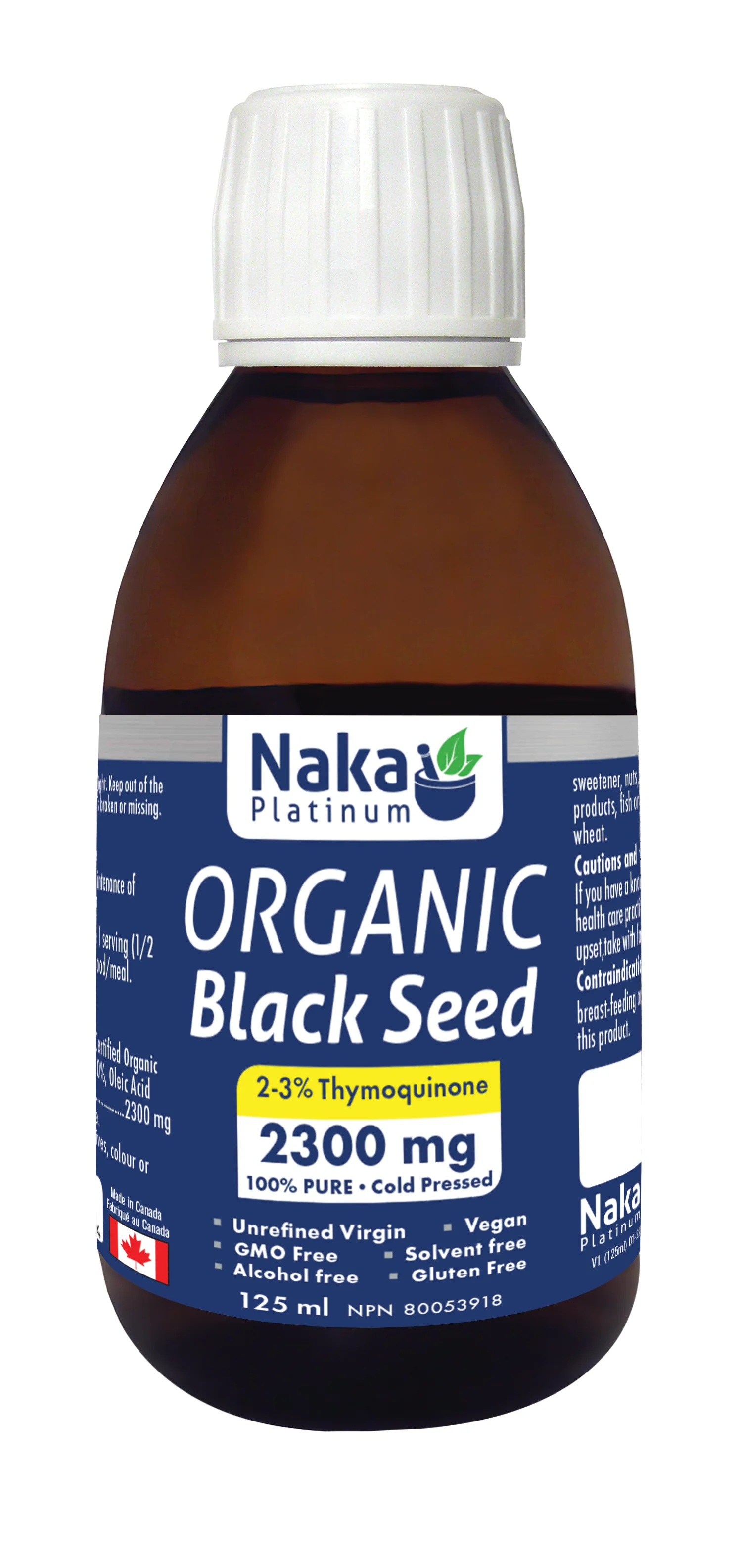 Naka - Organic Black Seed Oil 2300mg