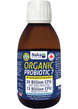 Naka - Organic Liquid Probiotic 7 Unflavoured