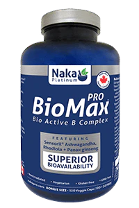 Naka - BioMax Methylated Bio Active B Complex - Bonus Size