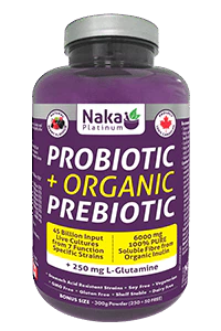 Naka - Probiotic + Organic Prebiotic - Natural Berry