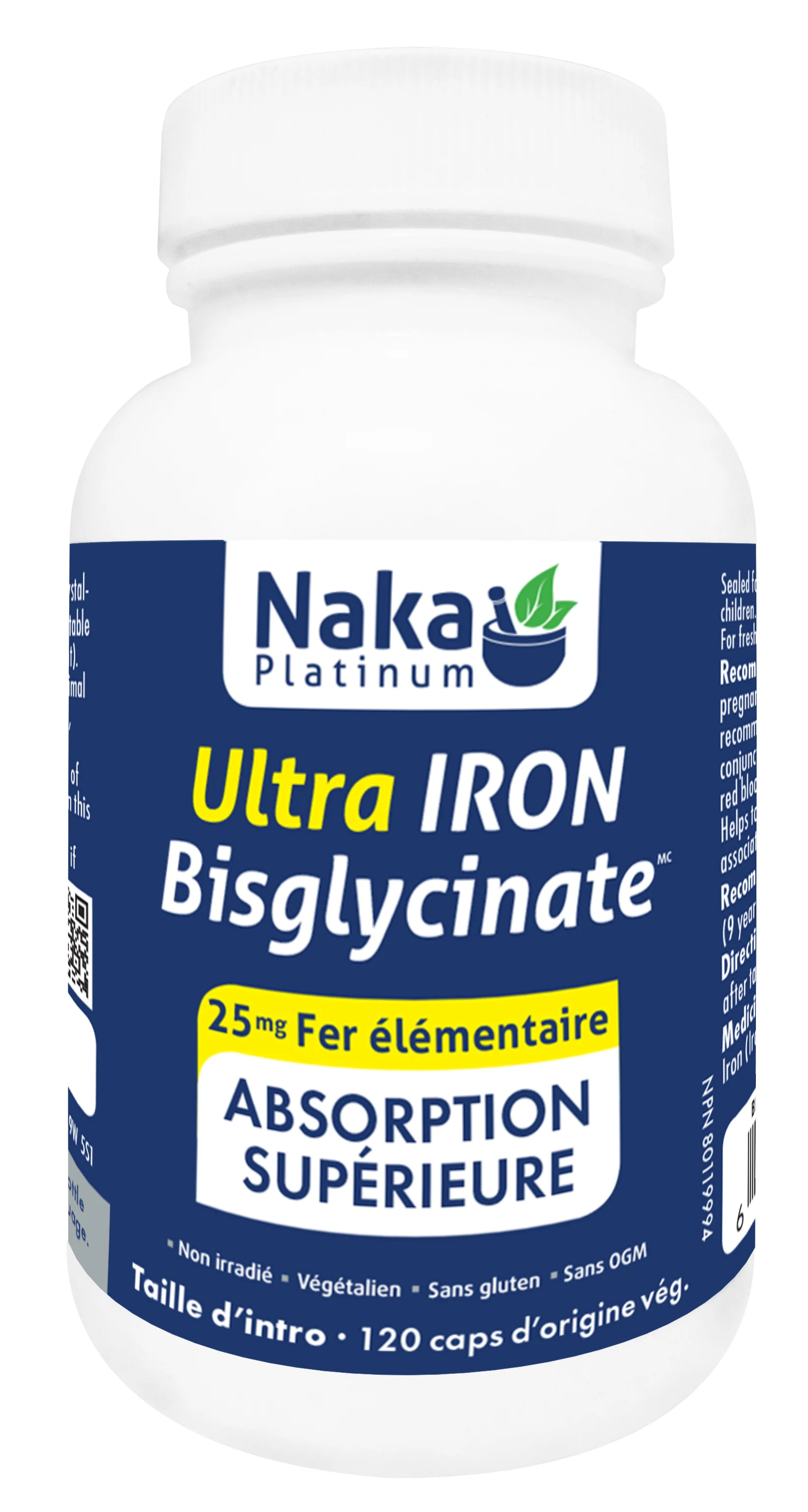Naka - Ultra Iron Bisglycinate 25mg