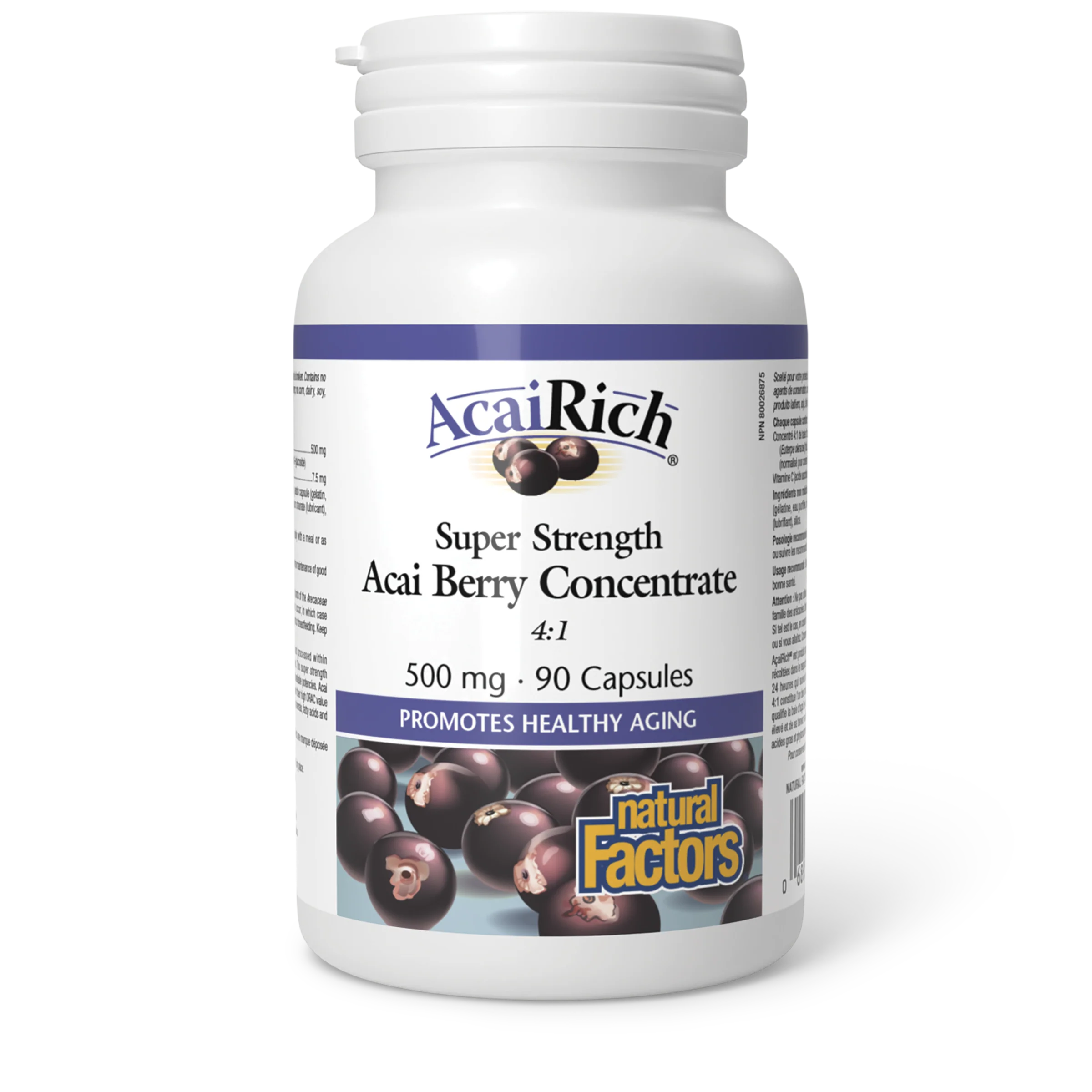 Natural Factors - AcaiRich Super Strength Acai Berry Concentrate - Image 2