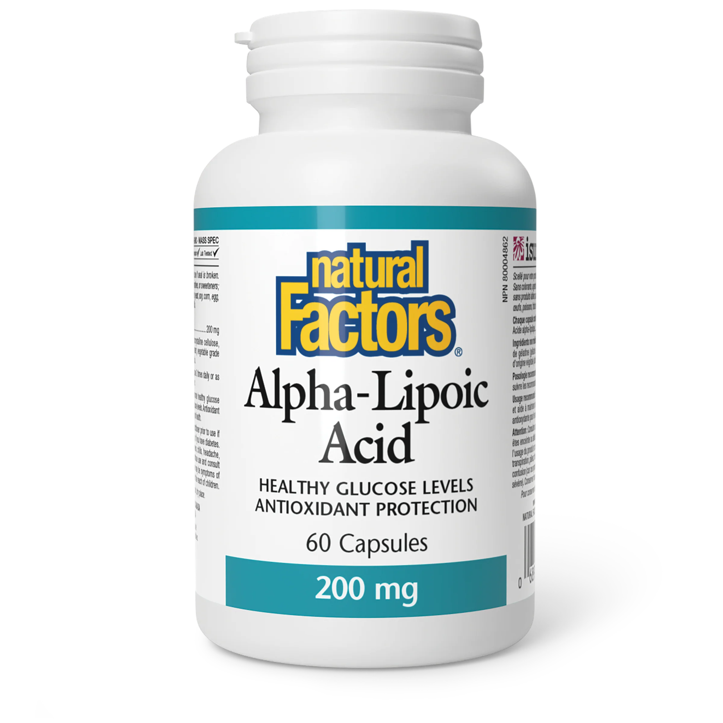 Natural Factors - Alpha-Lipoic Acid - 200 mg
