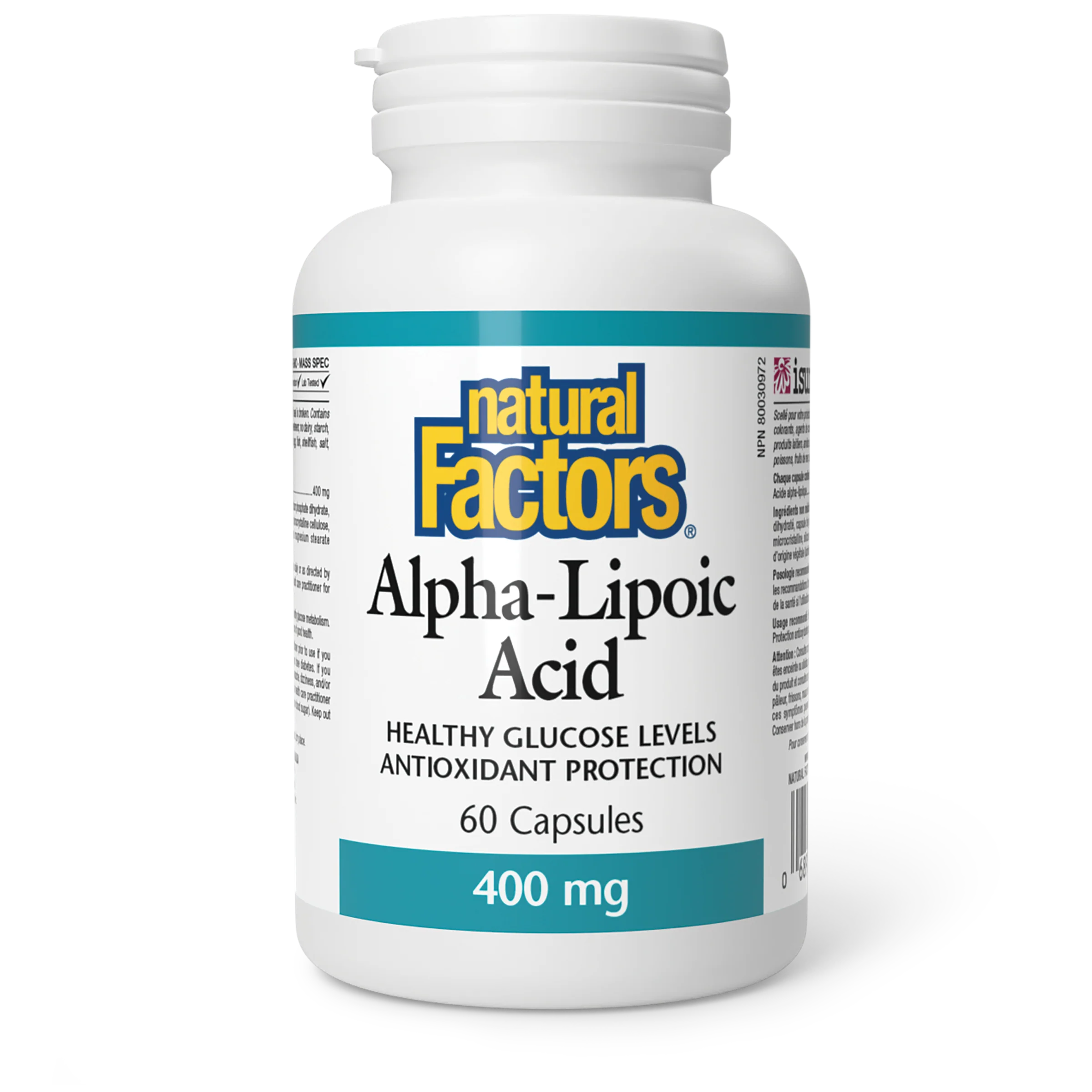 Natural Factors - Alpha-Lipoic Acid - 400 mg
