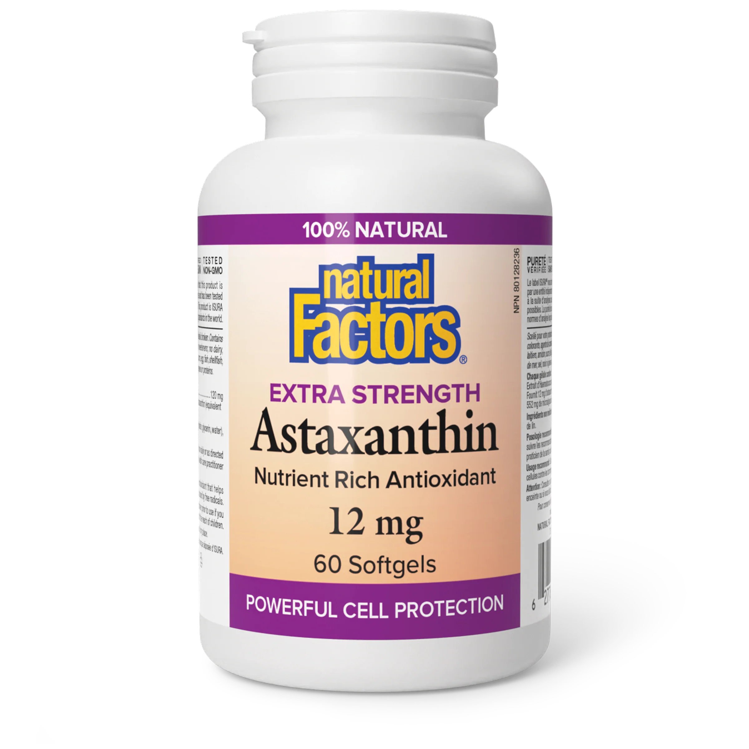 Natural Factors - Astaxanthin Extra Strength 12 mg