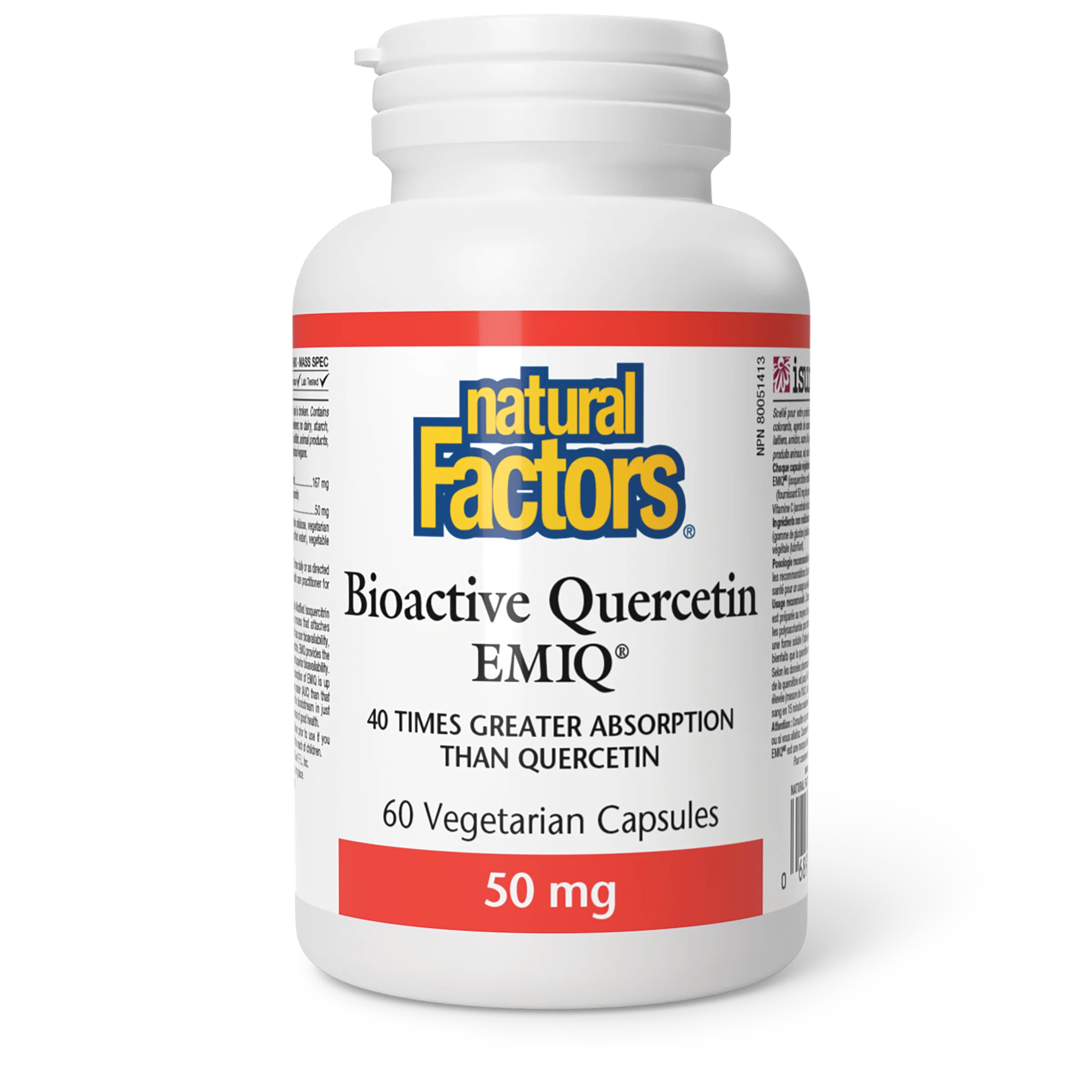 Natural Factors - BioActive Quercetin EMIQ