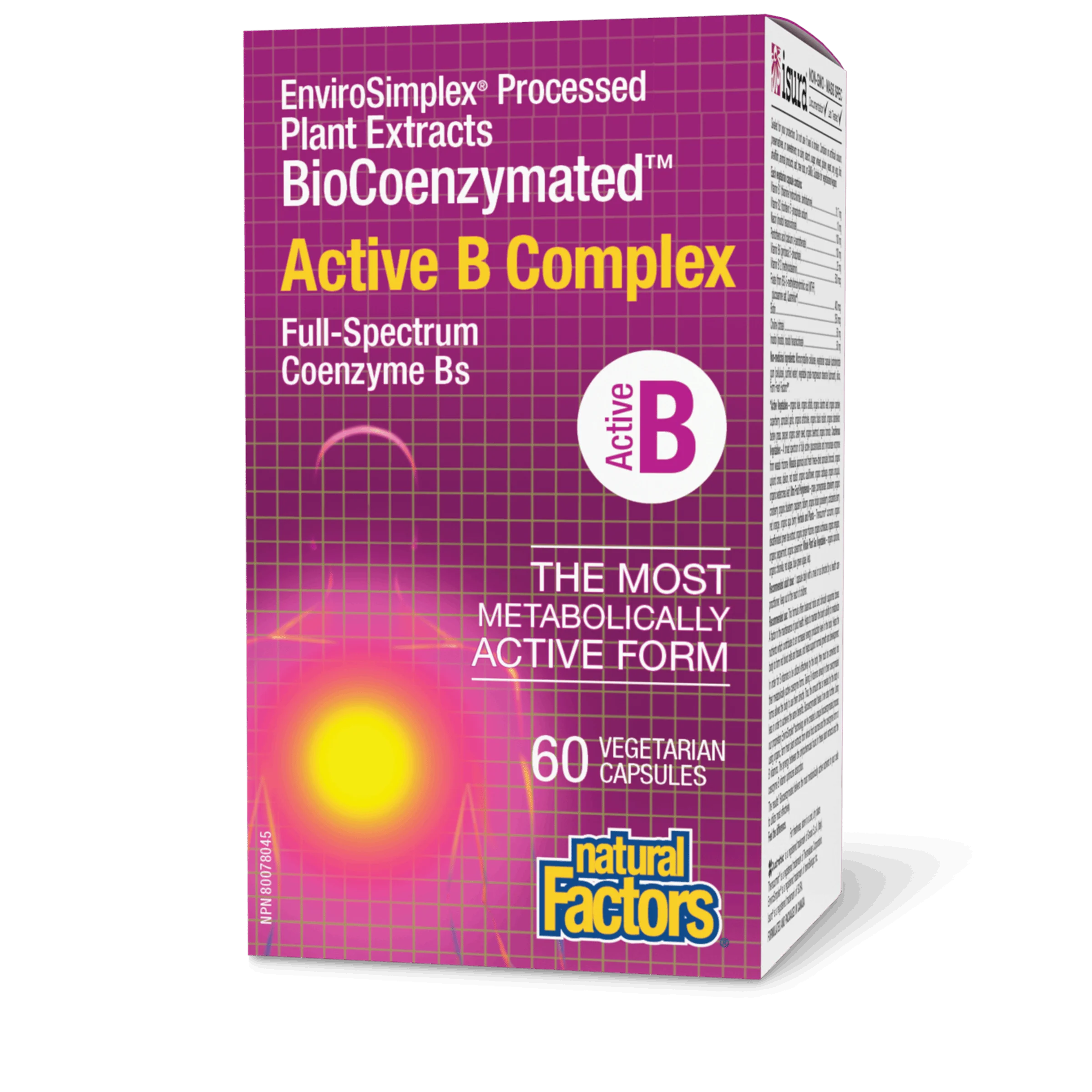 Natural Factors - BioCoenzymated Active B Complex